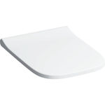 Asiento y tapa del inodoro, serie Geberit Smyle Square diseño esbelto. Con mecanismo softclosing